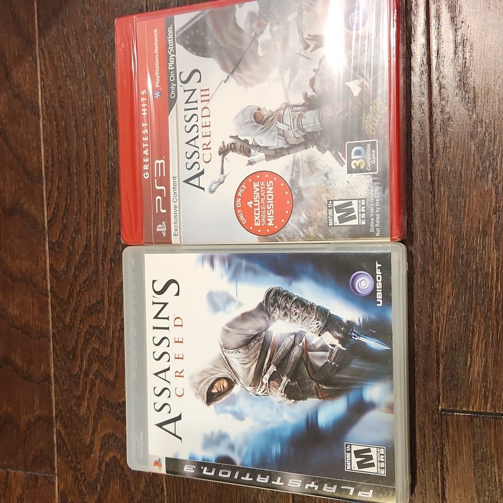 PS3 Assassin's Creed & New Assassin's Creed III Bundle